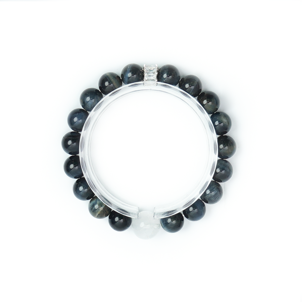 13. Design Hawk's Eye Blue Tiger's Eye 10mm