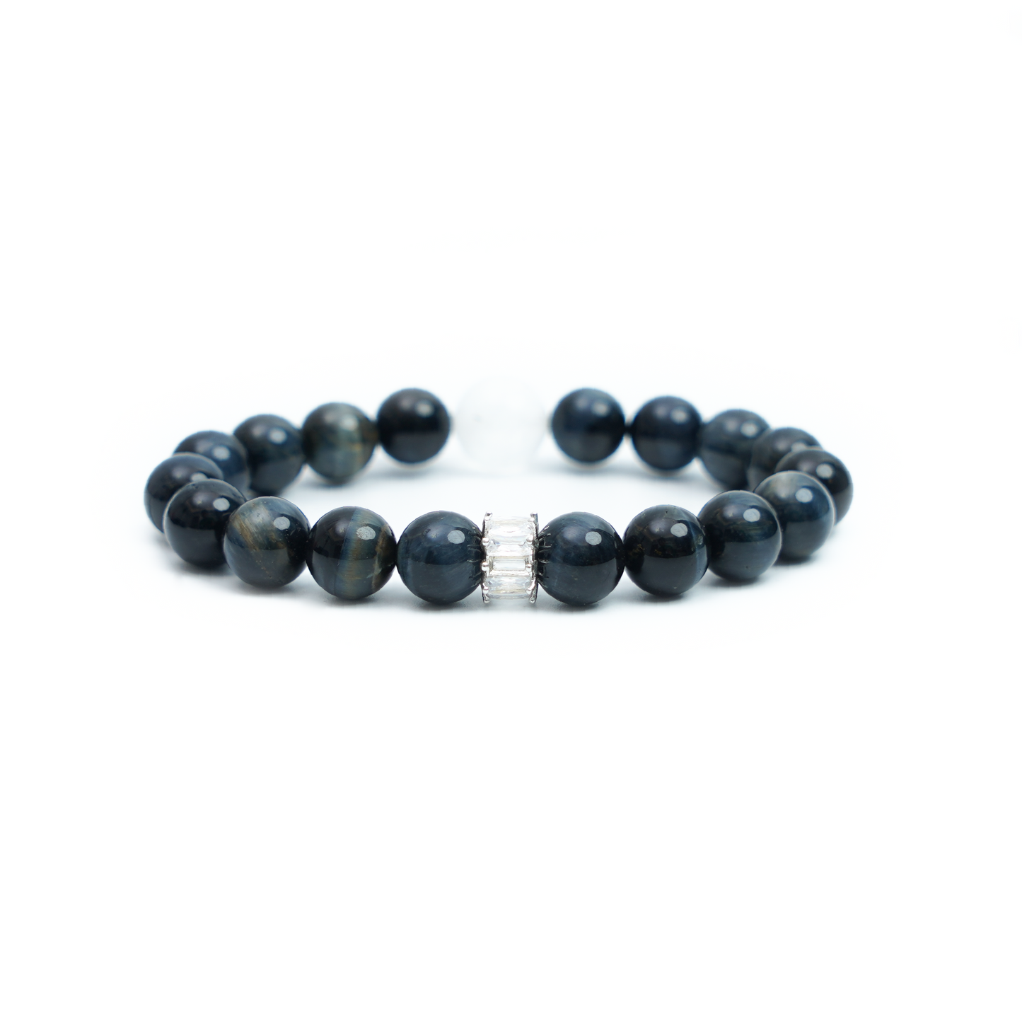 13. Design Hawk's Eye Blue Tiger's Eye 10mm
