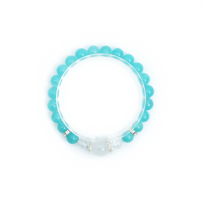 6. Design Amazonite (Tenkawa stone) 8mm