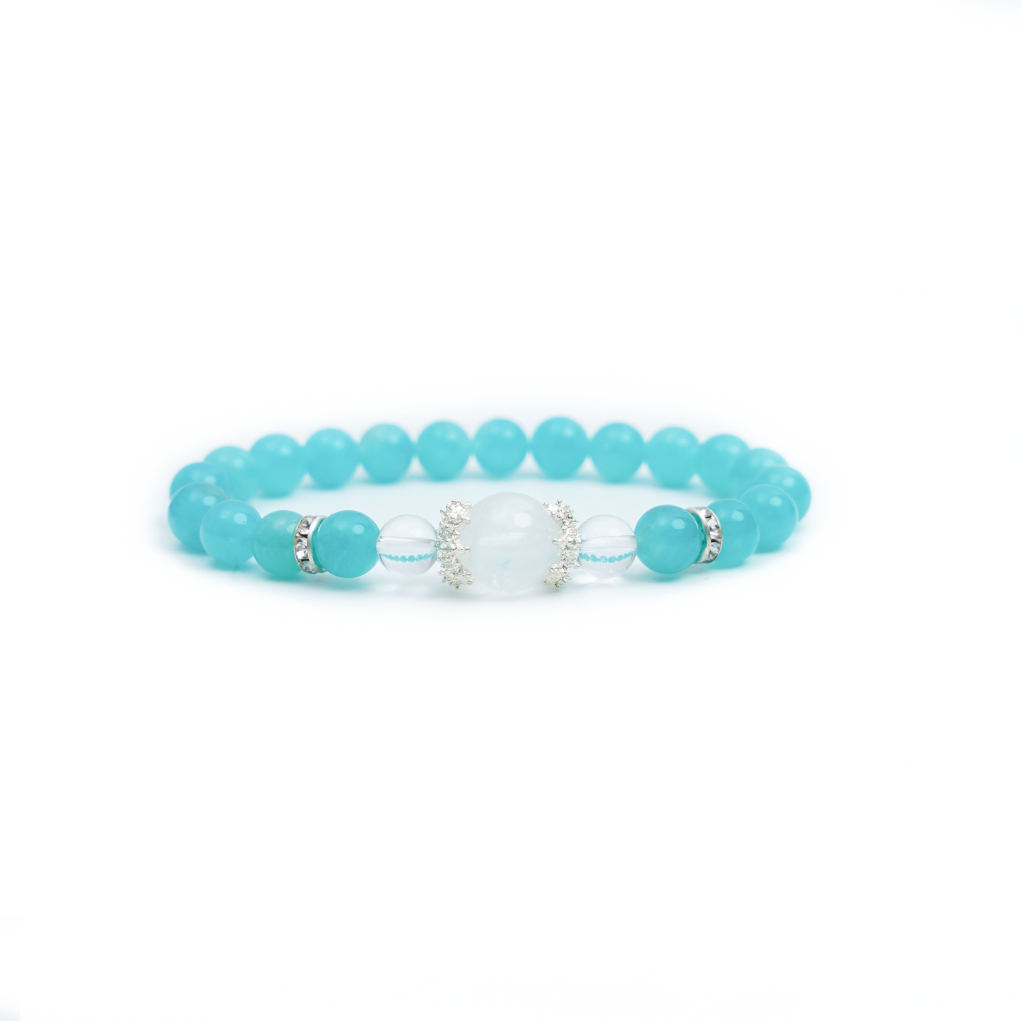 6. Design Amazonite (Tenkawa stone) 8mm
