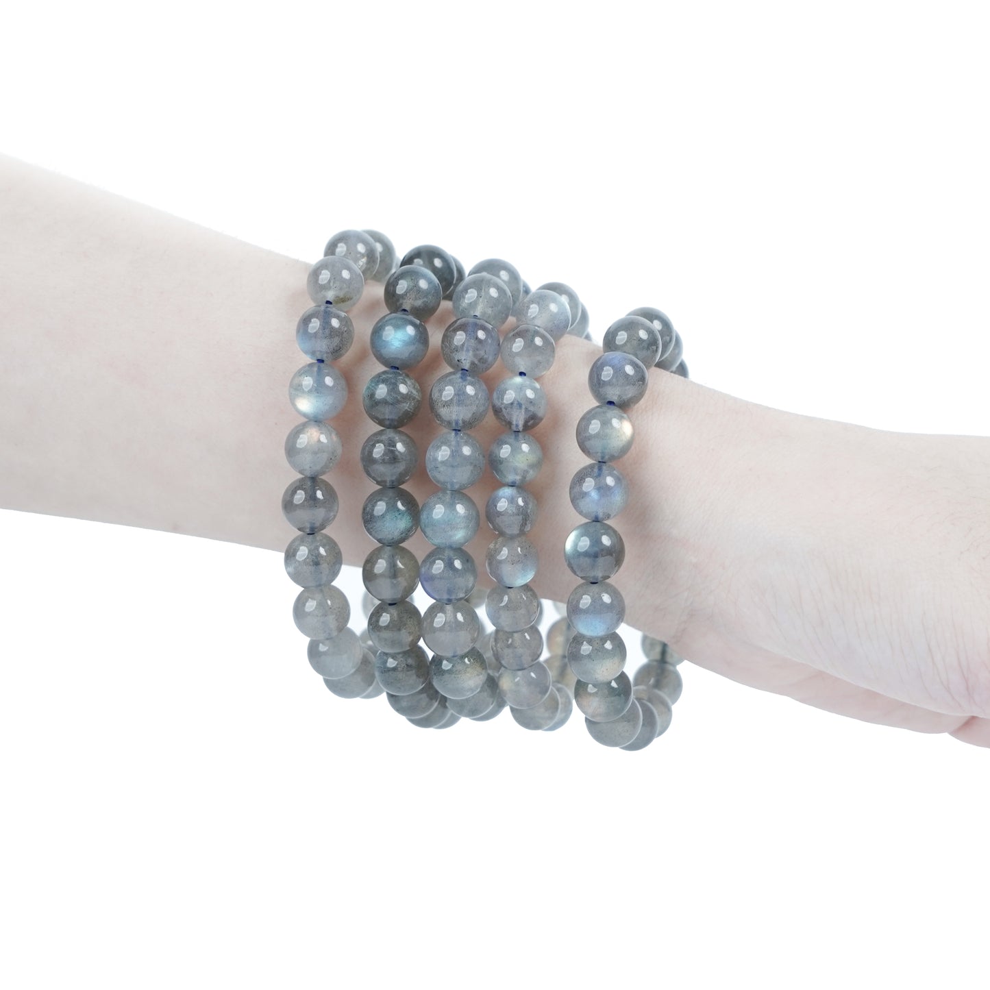 高品質・ラブラドライト・天然石ブレスレット・labradorite・GML09